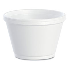 CONTAINER FOAM 60Z SQUAT WHITE 20/50 - BradyPLUS