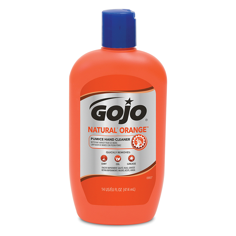 Gojo® NATURAL ORANGE™ 7255-04 Hand Cleaner, 2000 mL, Dispenser