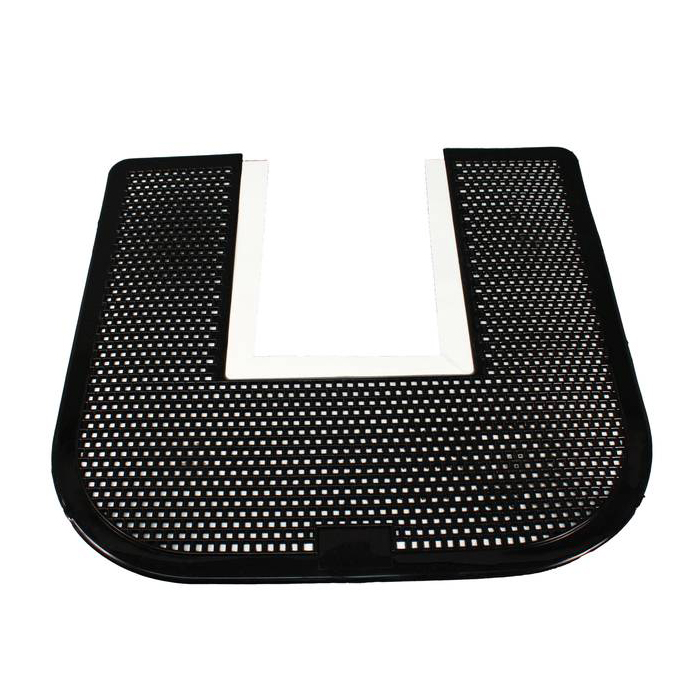 Z-Mat™ 1525-5 Urinal Mat With Velcro, Fresh Blast, Black, Non-Para