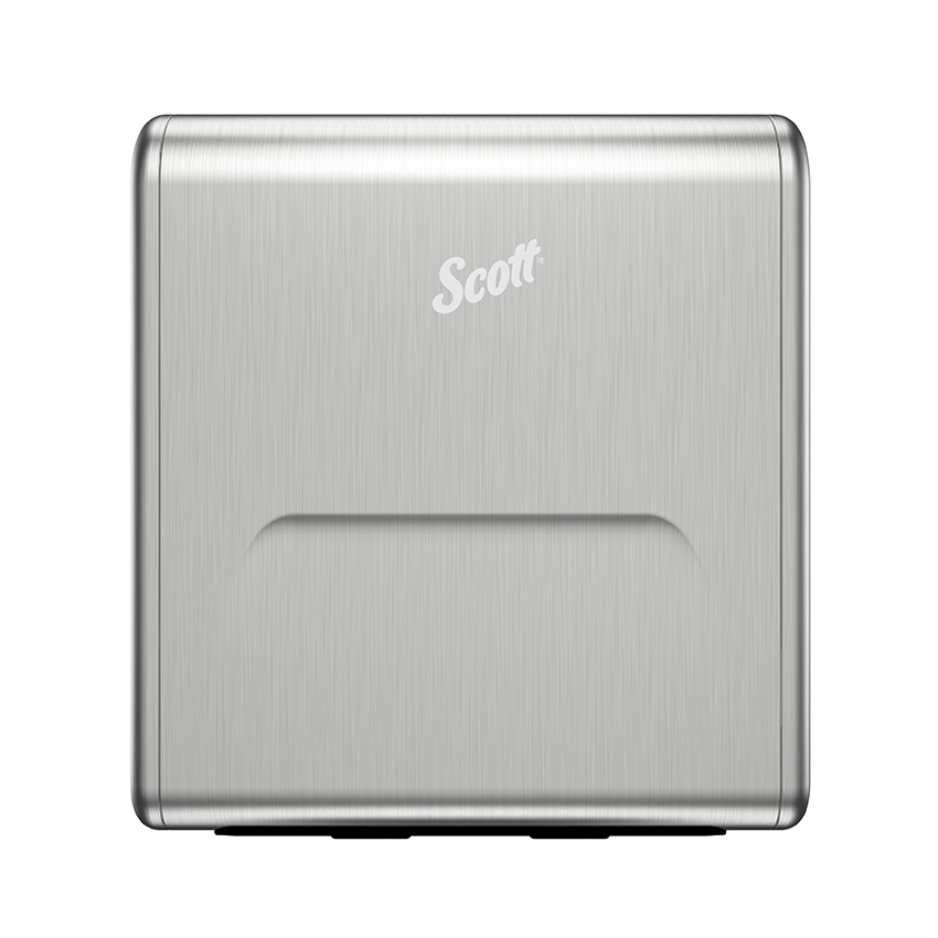 エゴスキュー　ドロップ台　ウォールドロップ Scott® Pro™ Stainless Steel Recessed Hard Roll Towel Narrow