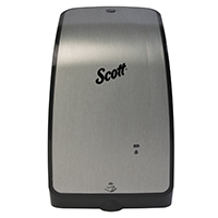Scott® Pro Electronic Soap and Hand Sanitizer Dispenser (32508), Stainless, 7.29" x 11.69" x 4.0" (Qty 1)