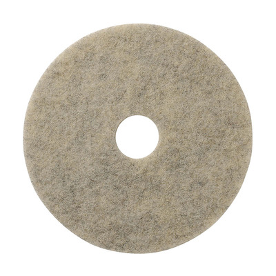 Brady Natural Blend Tan Ultra High Speed Burnishing Pad, 19"