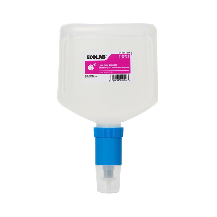 ECO6100728 | Ecolab® Foam Hand Sanitizer, 1200 mL, Alcohol Like