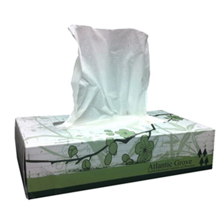 FACIAL TISSUE 2PLY FLAT BOX