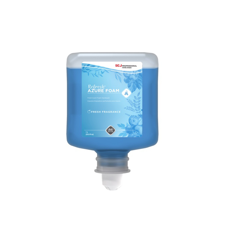 Refresh™ Azure AZU1LO Handwash Refill With Orange Tip, Foam Form