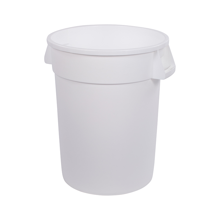 20 GAL WHITE RECEPTACLE ROUND