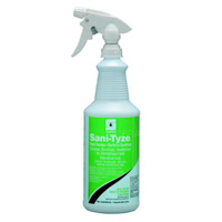 Sani-Tyze Deodorizer, Sanitizing, Quart, 12 per Case