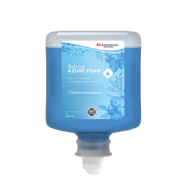 Refresh™ Azure AZU1LO Handwash Refill With Orange Tip, Foam Form