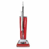 Tradition® Commercial Upright Vacuum, Chrome Hood, 18 Qt