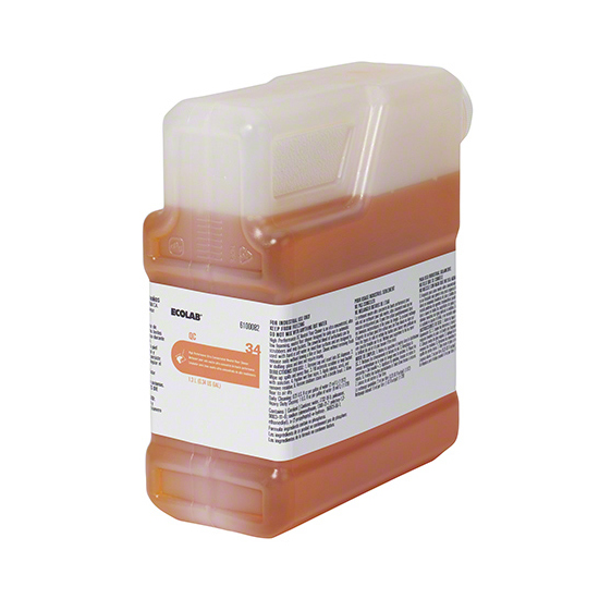 Ecolab High Performance Ultra Concentrated Neutral Floor Cleaner, 2 - 1.3 L |