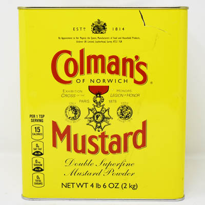 MUSTARD DRY COLMAN'S 1/2 KG (4.4 LB)