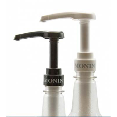 PUMP PLAST WHT FOR MONIN SYRUPS
