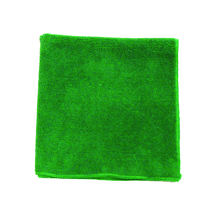 MICROFIBER CLOTH 12 X 12 GREEN