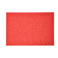 SQ. SCRUB 14X20 RED PAD 5/CS