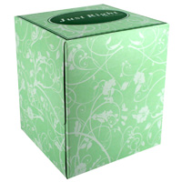 TISSUE FACIAL CUBE JUST RIGHT 95SHTS 30/