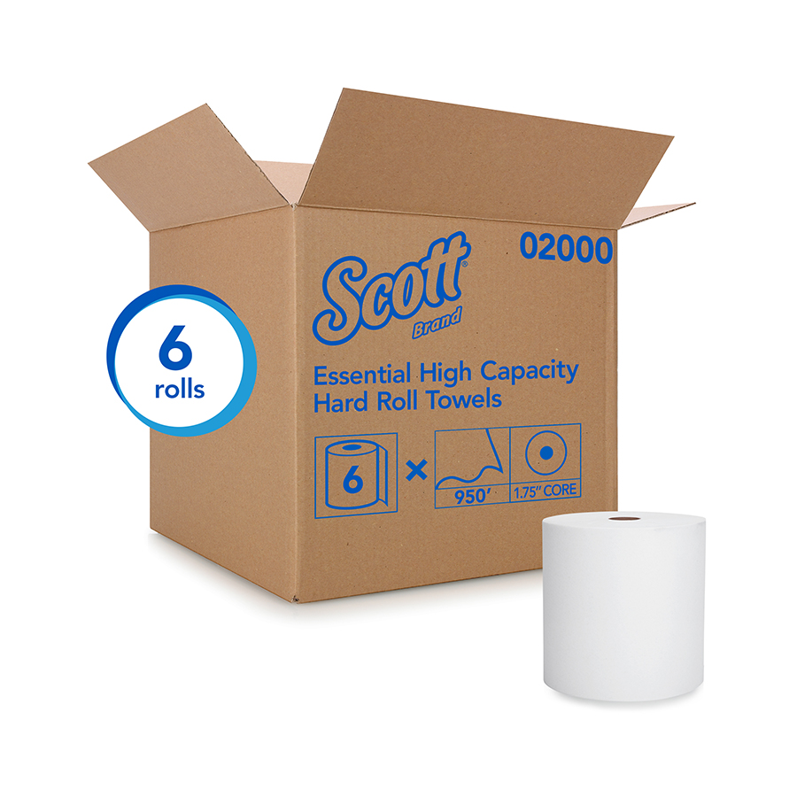 Scott® Pro™ High-Capacity Hard Roll Towels (25702), with Elevated