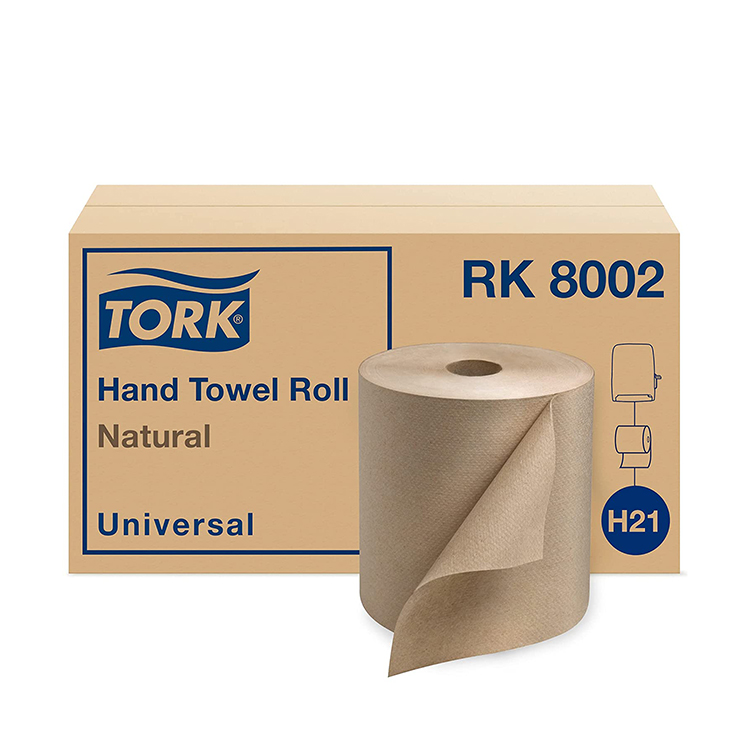 Universal 800ft Hand Towel Roll Natural 6 Rolls