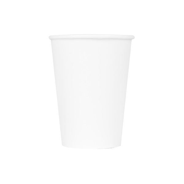 White (90mm) 12oz Paper Hot Cup - BradyPLUS