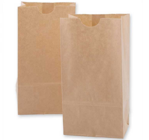 PAPER BAG 12# BROWN 500/CS
