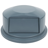 BRUTE® 44 Gal Dome Top Lid Gray