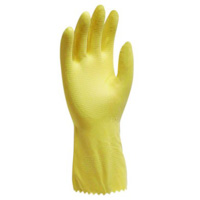 ProGuard® GRCA-MD-1SF Chemical-Resistant Gloves, Mediumweight, Reusable, M, Latex Glove, Amber