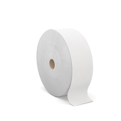 Cascades PRO Perform Jumbo Roll Bath Tissue, 2-Ply, White, 1250 feet, 6 rolls/pack, Septic Tank Safe, Recycled, Certified
