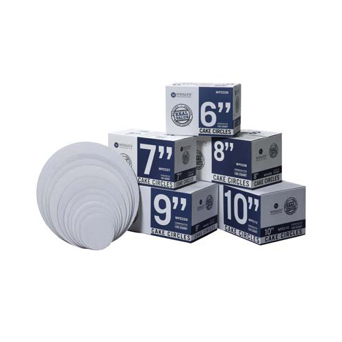 CAKE CIRCLE 12 #3 WHT D/W 50/CASE
